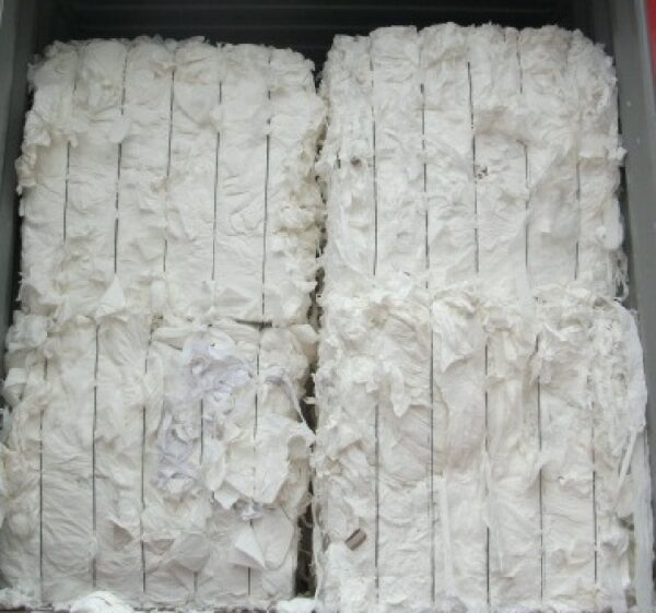 Virgin White Tissue Waste Paper